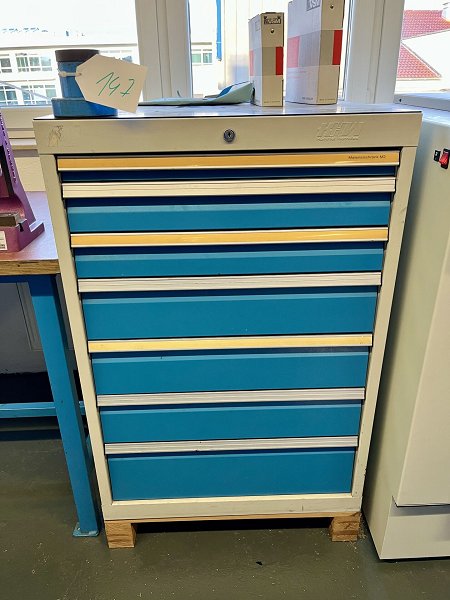 HOMMEL HERCULES Workshop drawer cabinet with contents