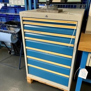 HOMMEL HERCULES Workshop drawer cabinet with contents