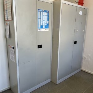 HANEU Workshop cabinet with contents