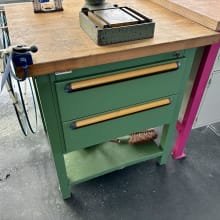 KAISER + KRAFT Workbench with contents