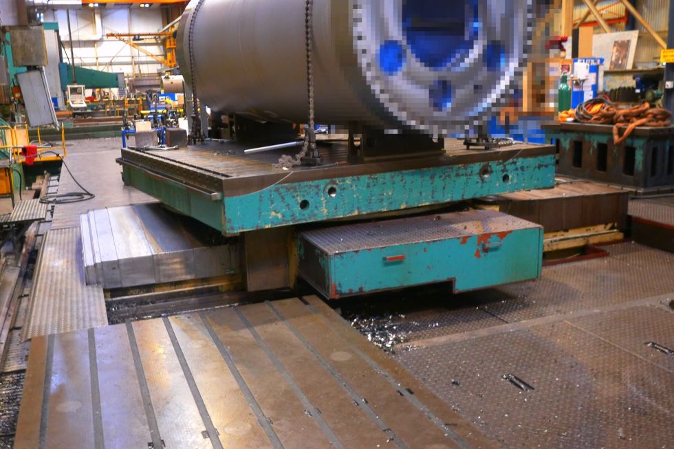 Rotary table PEGARD - TRT 3500 x 3500 / 60