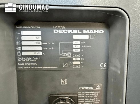 &#x27a4; Venta de DMG MORI DMU 80 Monoblock usados | gindumac.com