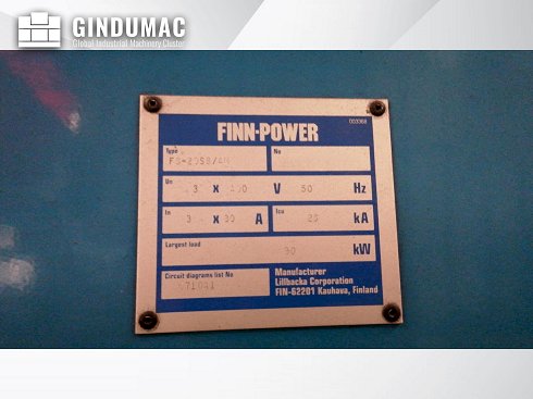 &#x27a4; Venta de Finn-Power F5-20 SB/AM usados | gindumac.com