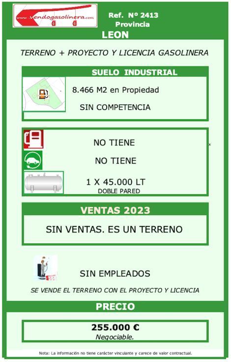 Terreno con permisos