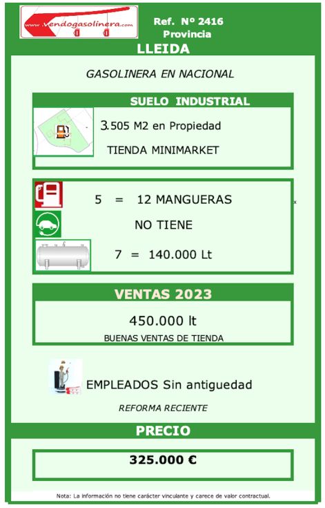 Interurbana con suelo