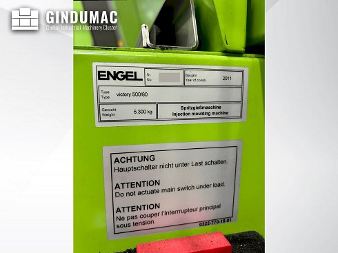 &#x27a4; Venta de Engel VICTORY 500/80 usados | gindumac.com