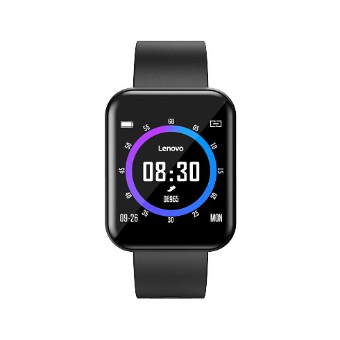 7 UnidadesLENOVO SMART WATCH E1 PRO BLACK