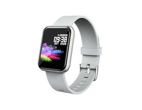 1 Unidad LENOVO SMART WATCH E1 PRO SILVER