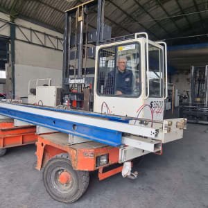 FANTUZZI S3500 Lateral diesel forklift