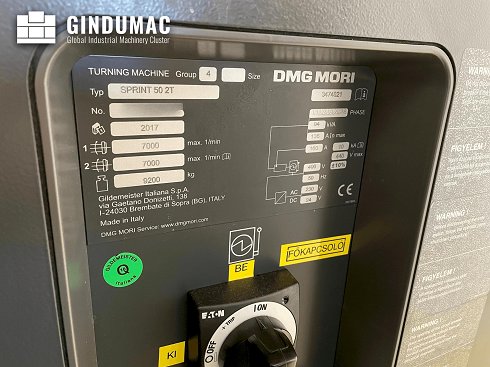 &#x27a4; Venta de DMG MORI Sprint 50 2T usados | gindumac.com