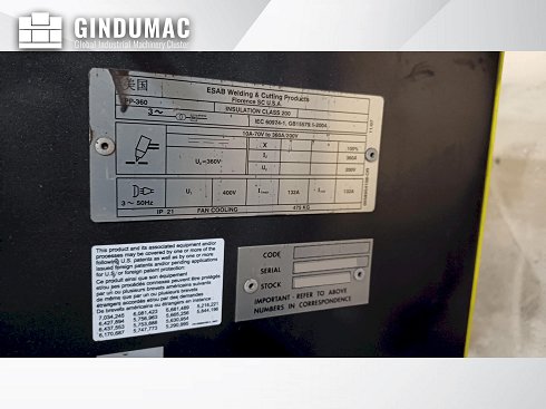 &#x27a4; Venta de ESAB SXE-P4500 usados | gindumac.com