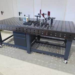 WMT P-2400 x 1200+ Welding table / hole table