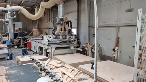 Centro de mecanizado CNC (madera) SCM PRATIX 15N