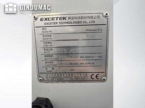 &#x27a4; EXCETEK V650G Usado - Electroerosión por hilo En Venta | gindumac.com