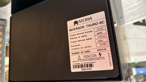 Inversor 800w . Nuevo