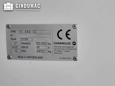 &#x27a4; Venta de CHARMILLES FI 440 CC usados | gindumac.com