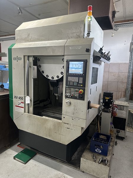 Centro de mecanizado vertical CNC UNITECH XV 450