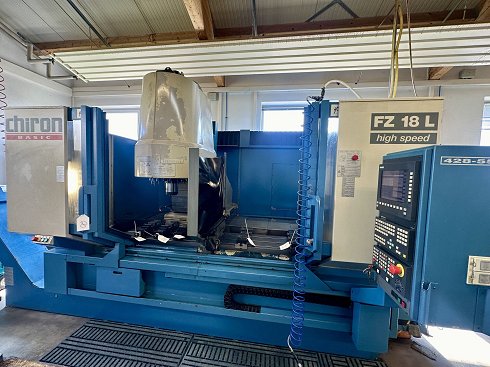 Centro de mecanizado CNC vertical CHIRON FZ 18 LB HIGHSPEED