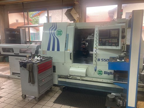 Torno CNC BIGLIA B550 YS