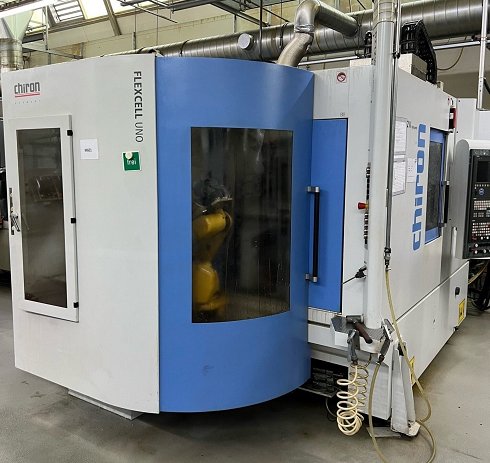 CHIRON DZ 12 W 3-axis vertical machining center