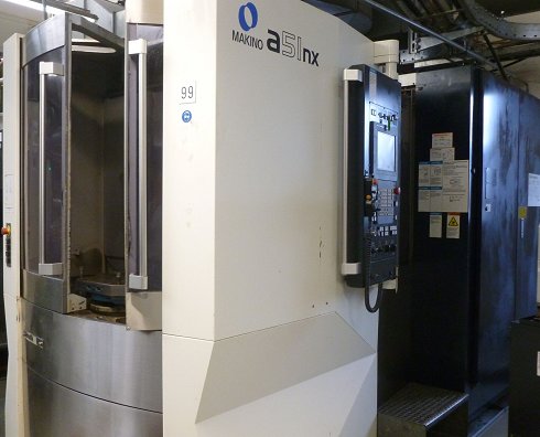 MAKINO A51nx 4-axis vertical machining center