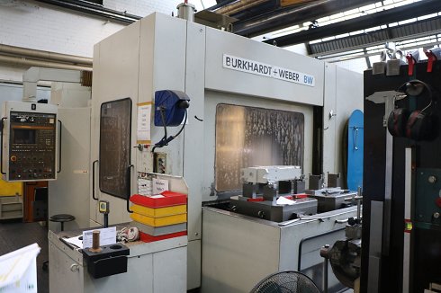 Centro de mecanizado CNC BURKHARDT + WEBER MC 60