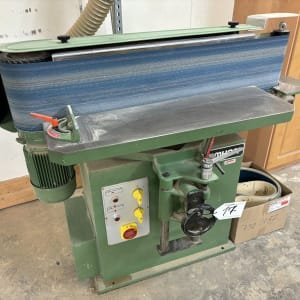 WAMHOFF NTS 1000 Edge sanding machine with belt oscillation