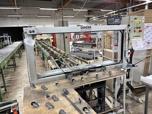 SANDER Logistic Master Strapping machine