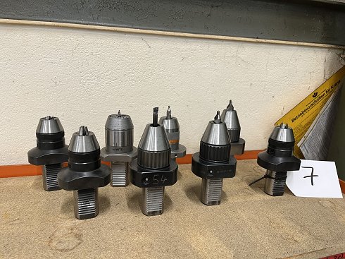 Lot VDI 40 tool holders