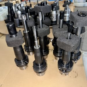 KOMET Lot HSK-A63 Shrink-fit tool holders