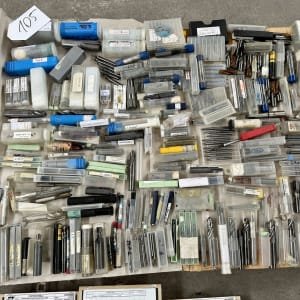 Lot of milling cutters