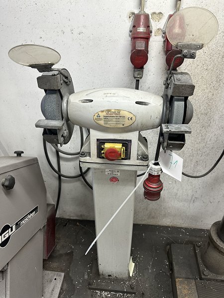 OPTIMUM OPTI SM 200 Double bench grinder