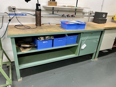 Workbench without contents