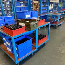 HANEU Lot transport trolleys