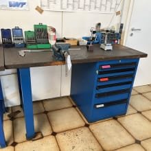 Workbench with contents