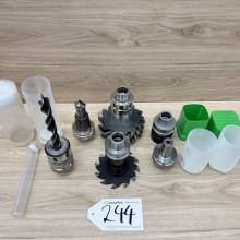 Lot HSK 63F Holders with tools