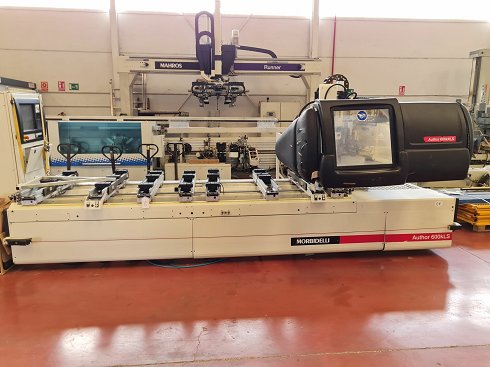 Centro de Mecanizado Horizontal MORBIDELLI AUTHOR 600 KLS