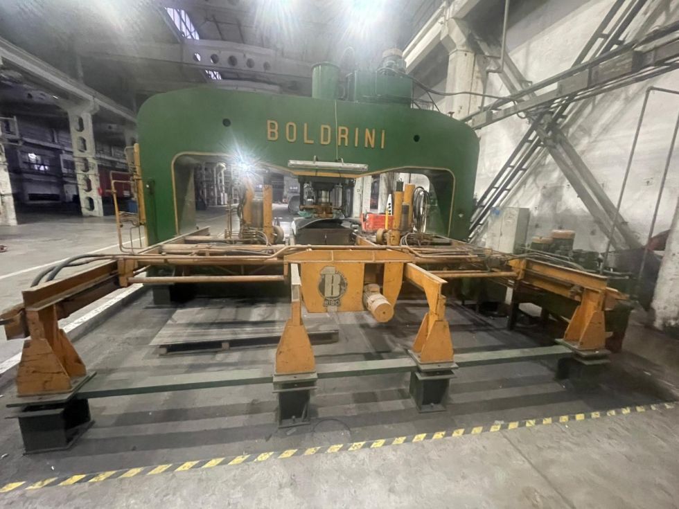 Flanging and dishing machine BOLDRINI - PAO 165 / 4700 MACH-ID 8927 Make: BOLDRINI Type: PAO 165 / 4