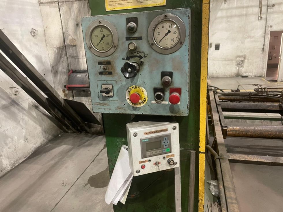 Flanging and dishing machine BOLDRINI - PAO 165 / 4700 MACH-ID 8927 Make: BOLDRINI Type: PAO 165 / 4