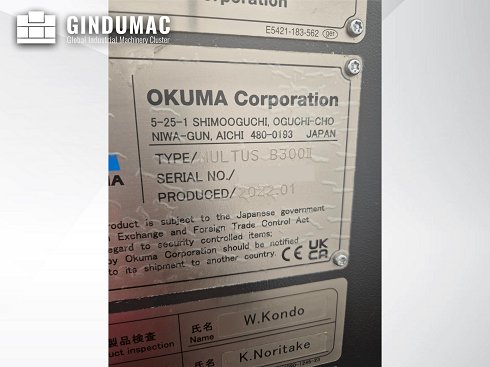 &#x27a4; Venta de Okuma Multus B300 II usados | gindumac.com