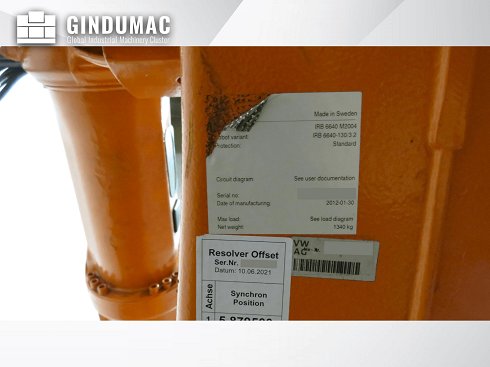 &#x27a4; Venta de robots ABB IRB 6640-130/320 usados | gindumac.com