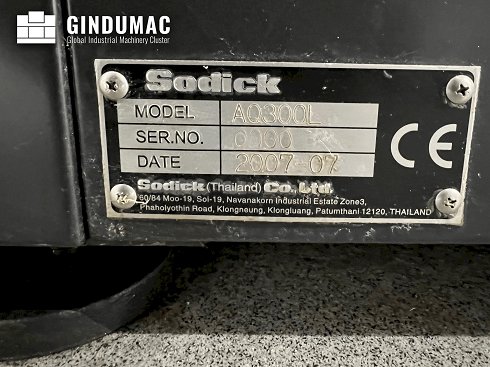 &#x27a4; Sodick AQ300L usado - Electroerosión por hilo en venta | gindumac.com