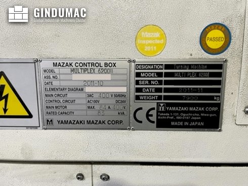 &#x27a4; Se vende Mazak Multiplex 6200II usada | gindumac.com