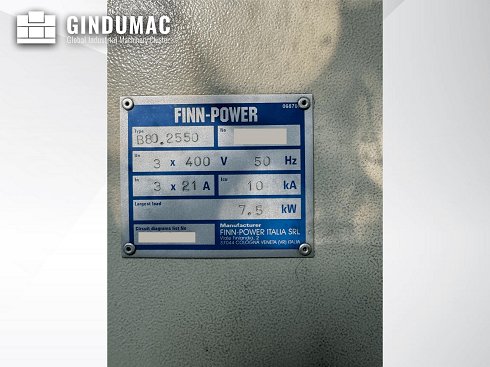 &#x27a4; Finn-Power B80.2550 Usada - Prensa En Venta | gindumac.com