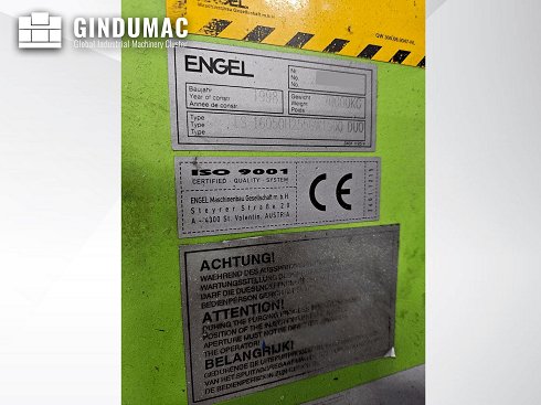 &#x27a4; Usado Engel 16050/2550-1500T Duo 2 F | Moldeo por inyección