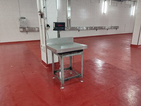 Equipo de pesaje industrial marca Mobba, modelo Sistema Modular 500