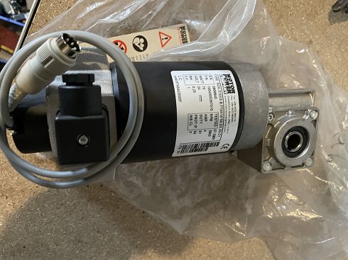 MOTOR POWER ROK.315XS B.FT1.S12.DX.55.A1 DC GEARED MOTOR