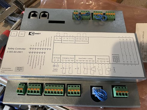 BRANDT Safety Controller 2-083-80-0901 Modul Safety Controller