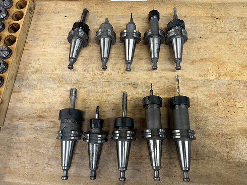 Lot SK 30 tool holders