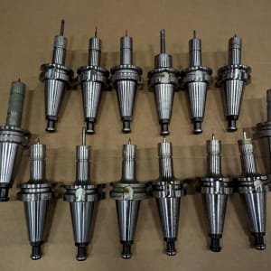 Lot BT 40 tool holders